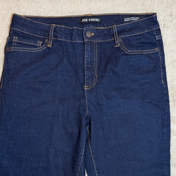 Joe Fresh Women's Navy Skinny Jeans like new sz 30 - Picture 3 of 9